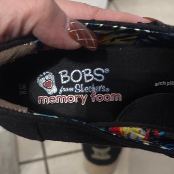 BOBS from Skechers Black Slip-On Shoes - Picture 4 of 7
